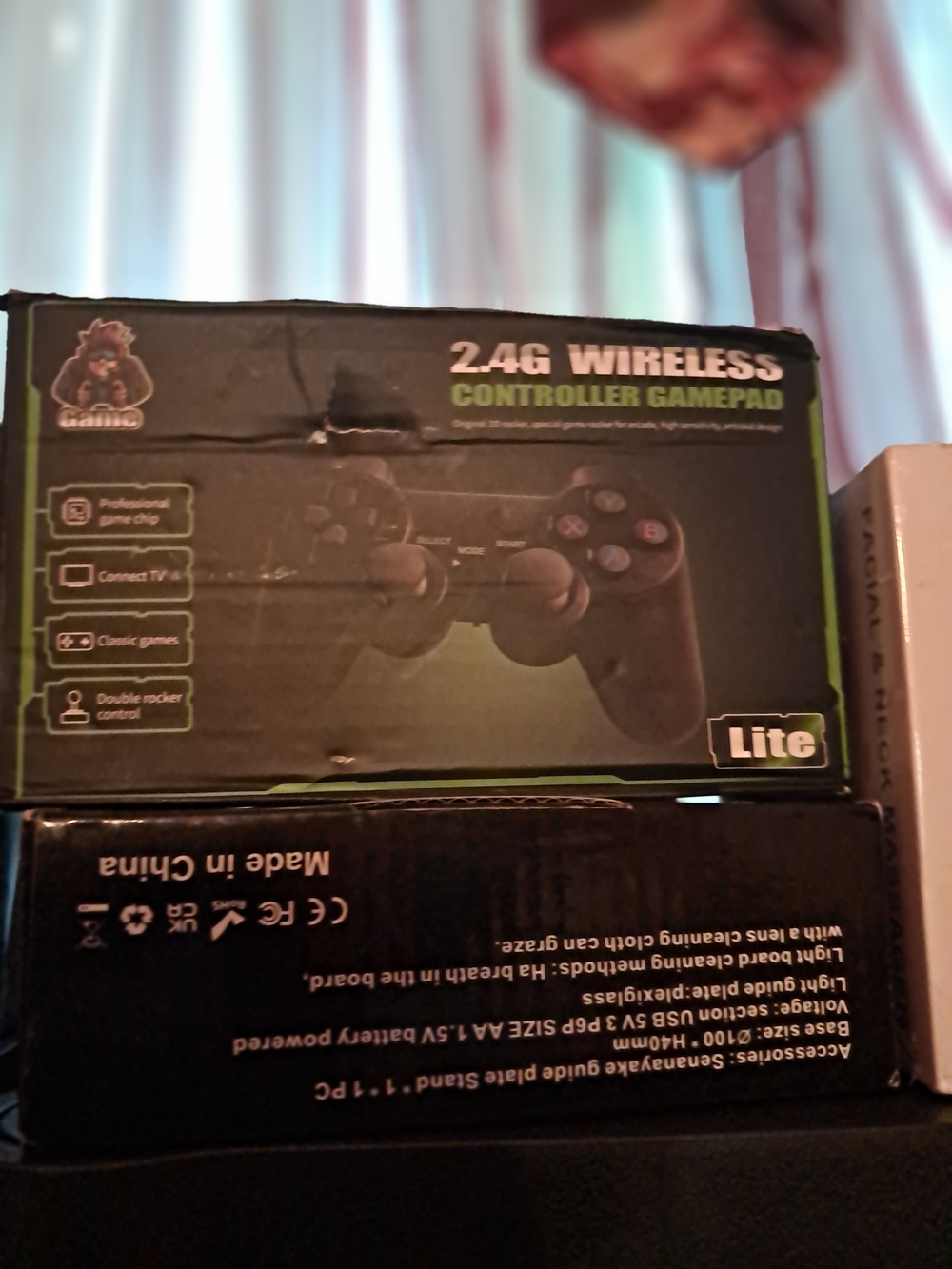 2.4G Wireless Black Controller Gamepad - Lite